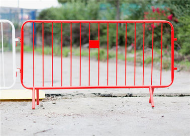 Highway outdoor traffic temporary crowd control barrier fence 1.3*2.5m steel material